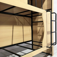 Lit-capsule insonorisé de luxe moderne avec panneaux en bois, mobilier d'hôtel commercial peu encombrant pour hôtels et auberges