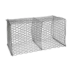 Prix fournisseurs Cage à gabions hexagonale enduite de PVC galvanisé pour la vente de Philippines Shore