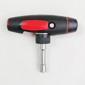 ไขควงวงล้อแบบ T 72 ฟัน หัวซ็อกเก็ตเหล็กคาร์บอน ด้ามจับกันลื่นแบบแม่เหล็ก ระบบเมตริก เครื่องมือ DIY - Product Image 3