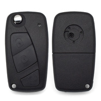 Car Key Fob Shell Car Key Housing Case Remote with Battery Door SIP22 Uncut Blade