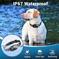 Hunde rinden halsband Automatisches Anti-Barking-Halsband Wiederauf lad bares wasserdichtes Rinden-Trainings halsband mit Beep Vibration Harmless Shock