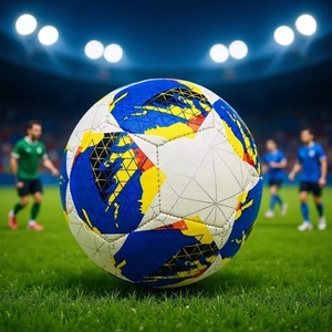 Ballons de football en PU cousus à la machine, style identique pour la Coupe d'Europe et autres matchs de ligues, tailles 4 et <span class=keywords><strong>5</strong></span>, directement de l'usine. - Product Image 4
