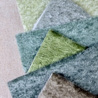 Tissu de canapé en velours luxueux, dernier design, tissu en peluche épais tricoté pour la décoration de villa