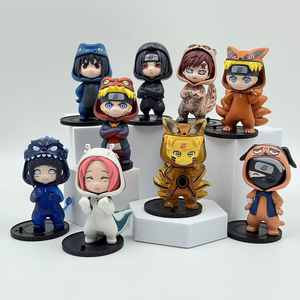 14 Çeşit Japon Anime Figürü Sürpriz Kutu Seti Gizemli Ninja Savaşçı Heykeli Oyuncak Erkek Çocuklar İçin Koleksiyon Masaüstü Dekorasyonu - Product Image 2