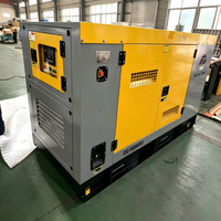 Groupe électrogène diesel 30KW 50KW 100KW silencieux avec interrupteur de transfert automatique, équipement d'énergie de secours