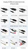 Câble d'alimentation USB vers DC, convertisseur 5V vers 12V, câble de suralimentation avec blindage tressé pour ordinateur/imprimante, charge rapide 3A