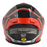 Casque de moto intégral en vente chaude, double visière HD, ventilation efficace pour le confort de la moto, doublure en coton, protection de la tête