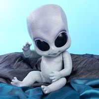 Poupée Alien Reborn de 14 pouces avec articulations, poupée compagnon pour collectionneurs, cadeau spécial à exposer
