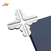 Fixation de protection d'angle de matériel de livre en métal pour cadre photo de couverture de menu