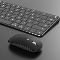 Mouse Optik USB Nirkabel Ergonomis Dua Kepala, Senyap, Dapat Diisi Ulang, Portabel, Tahan Air, Tersedia