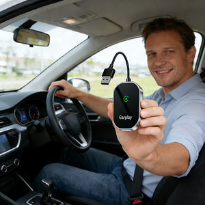 Converts <b>Wired</b> to Wireless CarPlay Adapter Upgrade Plug & Play Auto Connect Fast & Easy-to-Use <b>USB</b> CarPlay Adapter for Cars - Product Image 1