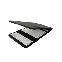 Porte-cartes de score et de distance de golf en gros avec boucle pour crayon et support vertical pour carnet