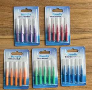 Stokta Mevcut <span class=keywords><strong>Mini</strong></span> Diş Arası Fırçası Ortodontik Naylon Diş İpi Başlığı I Şeklinde Diş Arası - Product Image 6