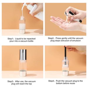 Sang Trọng Tùy Chỉnh Bao Bì Mỹ Phẩm Cho 15Ml 20Ml 30Ml 50Ml Không Có Không Khí Huyết Thanh Bơm Và Phun Chai Cho Kem Dưỡng Da Và Dầu Gội Đầu - Product Image 4