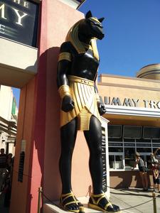 รูปปั้นทองสัมฤทธิ์ขนาดเท่าชีวิตฟาโรห์อียิปต์โบราณสำหรับตกแต่งบ้าน - Product Image 2