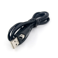 Kabel Pengisi Daya USB 1.2M untuk Kabel Adaptor Pengisi Daya N 3DS untuk Kabel Data 3DS XL NDSI