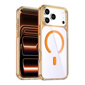 Nuevas Fundas Magnéticas Inalámbricas para iPhone 16ProMax, 16Plus, 15pro, 14, 13, Protección con Cubierta Trasera de PC para iPhone 17 - Product Image 5