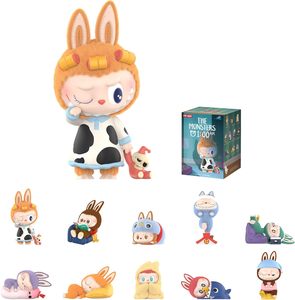 POPMART LABUBU Original, Nueva Serie MONSTERS 1:00 A.M., Figuras Coleccionables en Caja Ciega, Figuras <span class=keywords><strong>de</strong></span> Acción y Cajas Misteriosas - Product Image 2