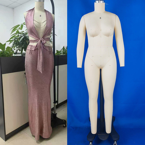 Manichino JASMINE in Fibra di Vetro a Corpo Intero Taglia 8, Modello Europeo Originale per <span class=keywords><strong>Sartoria</strong></span> e Prova Vestiti - Product Image 1