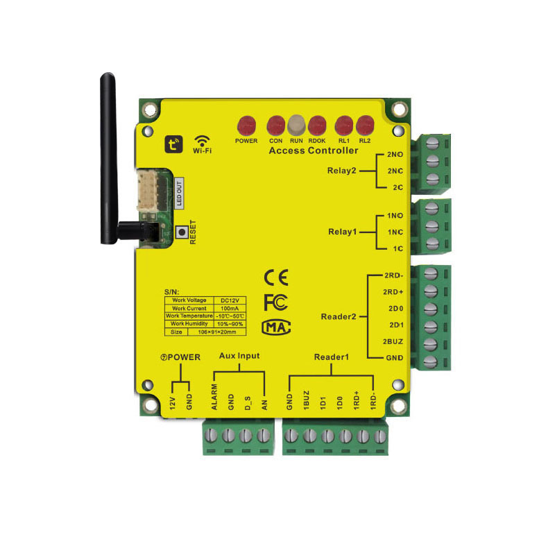 Smart Muti-function Remote Control Advanced Access Controller Board TUYA APP WIFI Access Control Panel · image 3