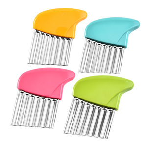 Coupe-légumes en acier inoxydable multifonctionnel, trancheuse à pommes de terre, coupe-frites, gadget de cuisine - Product Image 1