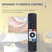 RC4318 Télécommande pour Vestel Finlux Telefunken Edenwood 4K Smart Television RC4318P RC4390 RC4390P RC4391P