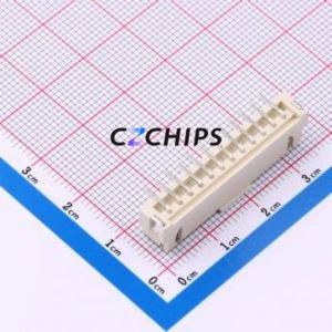W2542130-12PW2431 Wire-to-Board Pin Header SMD,P=2.5mm Connector 1x12P 2.5mm Vertical Mount XH - Product Image 2