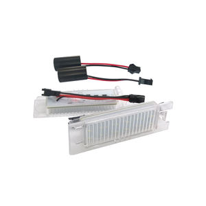 Play and Plug 12V 6000K LED Lámpara de matrícula de coche para Zafira Astra Corsa <span class=keywords><strong>Meriva</strong></span> - Product Image 3