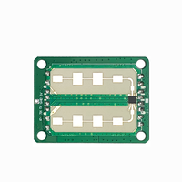 Modul Sensor Radar Gelombang Milimeter 24G LD303 Penginderaan Bergerak Cerdas Output Port Serial TTL Jarak Tanpa Pemasangan