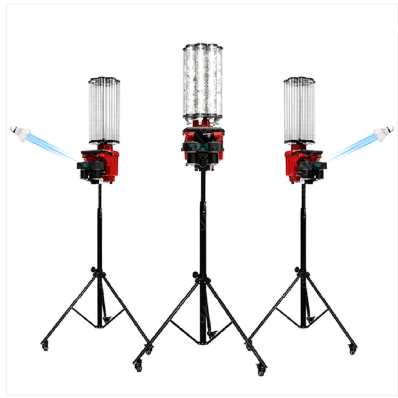 Automatic JINLANGTE Smart Voice/Remote/ App Control B7 Pro Badminton Machine Feeder Machine