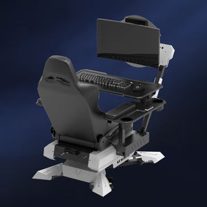 KSM-GCN2 Nuevo Diseño de Cabina de Simulación de Conducción, Cabina de Juego con Gravedad Cero, <span class=keywords><strong>Silla</strong></span> de Juego RGB con Altavoces - Product Image 4