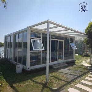 Café en conteneur préfabriqué avec auvent pour kiosque alimentaire, assemblage rapide, petit magasin modulaire, Ray-Zen, maison modulaire préfabriquée prête à l'emploi - Product Image 5