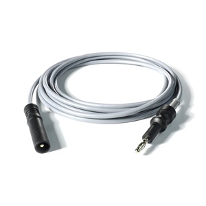 สายเคเบิลทางการแพทย์, ปลั๊กกล้วย 4.0 มม. ถึง ปลั๊กกล้วย 3.0 มม. สายเคเบิลสำหรับเครื่องผ่าตัดไฟฟ้า, 3.0 ม., สายเคเบิลสำหรับคีมจับแบบไบโพลาร์ - Product Image 1