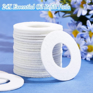Isi ulang <span class=keywords><strong>Diffuser</strong></span> bantalan lingkaran <span class=keywords><strong>Diffuser</strong></span> minyak esensial bantalan pengganti serat mikro menyerap isi ulang bantalan Aroma aromaterapi - Product Image 3