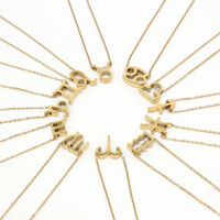 Collier tendance en acier inoxydable plaqué or 14 carats avec chaîne à maillons et signes du zodiaque pour homme et femme