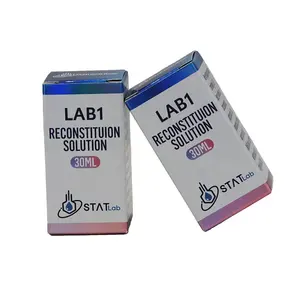 Складная картонная бутылка для лекарств 30 мл упаковочная коробка для фармацевтической бумаги упаковочные коробки для фармацевтики