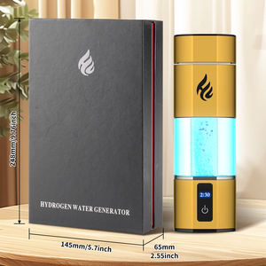 신제품 <span class=keywords><strong>2026</strong></span> 수소수 생성기 300ML 10000ppb 장시간 지속 배터리 공장 가격 - Product Image 3