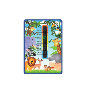 đầy màu sắc tùy chỉnh <span class=keywords><strong>LCD</strong></span> thermochromic thẻ dải nhiệt kế - Product Image 3
