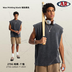 ARTIE Men's Wear ④ 2025 Primavera y verano Marca de moda Batik Sin mangas Chaleco de hombre Street Ins Chaleco deportivo suelto Hombres - Product Image 2