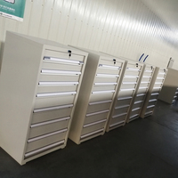 Gabinete de Herramientas Industrial Resistente con 5 Cajones y Cerradura para Taller