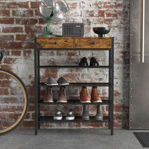 Saldi all'ingrosso da soggiorno a 5 strati porta <span class=keywords><strong>scarpe</strong></span> ingresso in legno portascarpe portaoggetti semplice espositore per <span class=keywords><strong>scarpe</strong></span> - Product Image 3