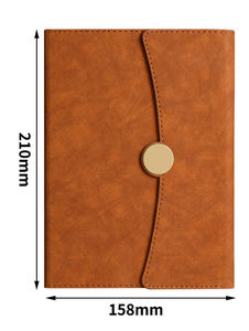 Promote Wholesale Business PU Leather <b>Diaries</b> and Customize LOGO <b>A5</b> Notebooks for Meetings - Product Image 4