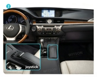 Écran tactile HD WITSON 10,25 pouces pour Lexus ES 300h ES350 2013-2017 LHD, autoradio multimédia GPS, CarPlay sans fil, FM, BT, lecture multimédia