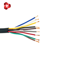Câble de commande flexible NVDAN RVV YSLY en PVC, conducteur en cuivre/aluminium 4/6 mm pour utilisation industrielle, construction et centrales électriques