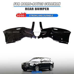 Parachoques trasero izquierdo negro de plástico PP usado estándar para SUV Rolls Royce Cullinan 2018-2023 OE 51127478203 - Product Image 3