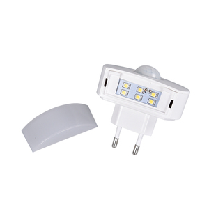 3W Nachtlampje Met Sensor Controle Plug-In Nachtlampje Led <span class=keywords><strong>Motion</strong></span> Sensor Nacht Licht Voor Slaapkamer - Product Image 3