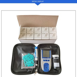 Analyseur d'hémoglobine portable de haute précision HB-101 de classe II, analyseur d'hémoglobine <span class=keywords><strong>HBA1C</strong></span> pour le diabète, analyseur d'hématologie automatique - Product Image 3