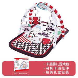 0M+ Newborn Baby Play Blanket Piano Fitness Frame Gym Mat Infant Toddler Toys Animals Hanging Rattles Non-toxic ABS Plastic - Product Image 3