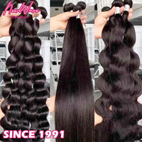 Оптовые поставки натуральных волос Virgin Natural Wave Double Drawn – 100% вьетнамские и камбоджийские волосы, класс 9A-15A, без спутывания и выпадения