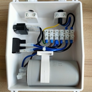 Accesorios Caja de control monofásica Bomba de agua Bomba sumergible eléctrica Blanco OEM Multietapa - Product Image 4